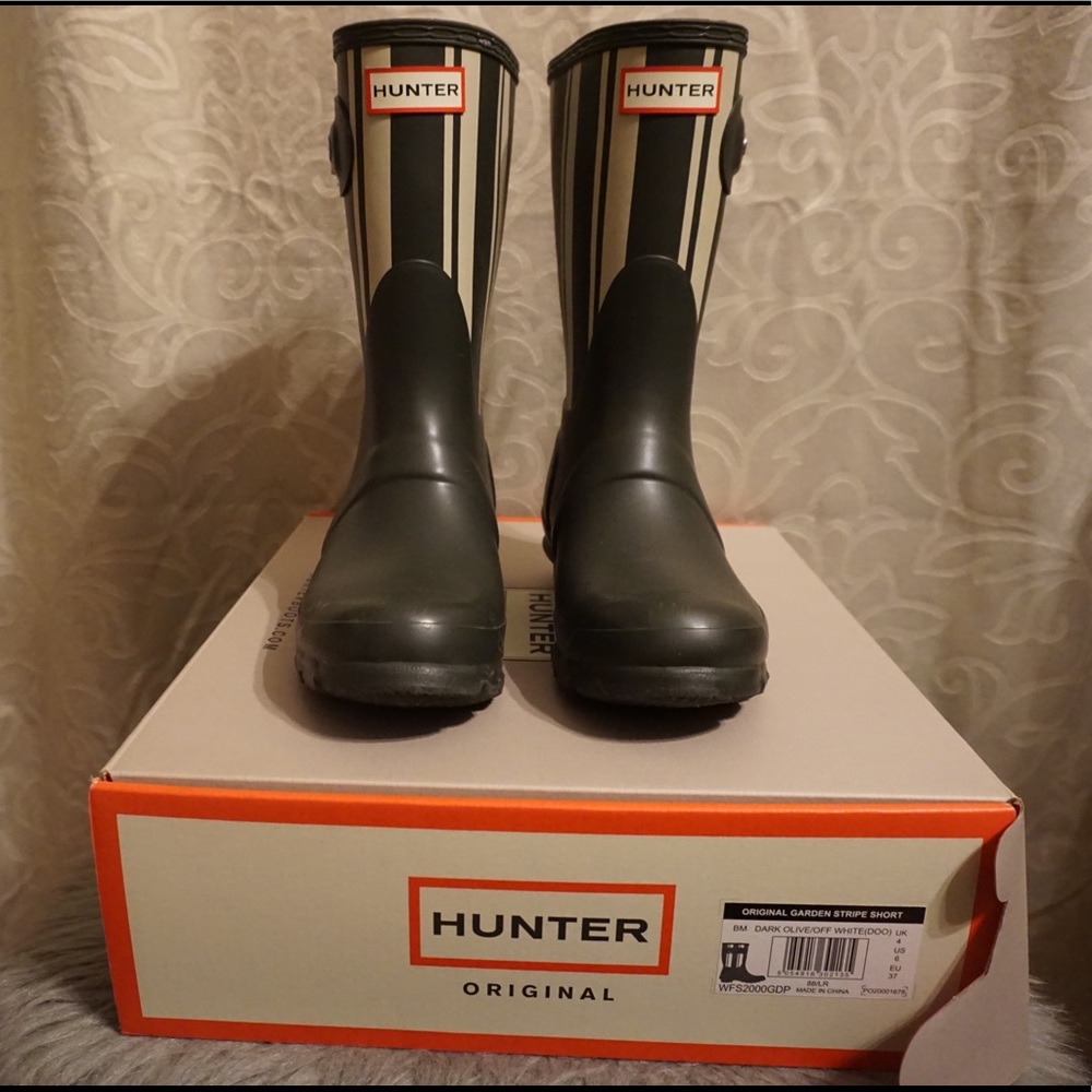 Hunter rain boots